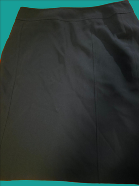 4/$67 Deal! Vintage Canadian Black Midi Skirt